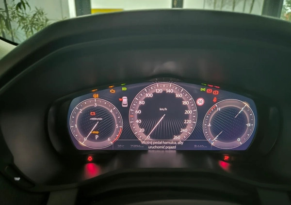 Mazda CX-60 cena 185900 przebieg: 25900, rok produkcji 2022 z Przedbórz małe 106